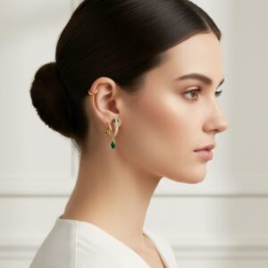 Orecchini - SSJewelry - Oro laminato di alta qualità per uso quotidiano - Gioielleria in Ticino