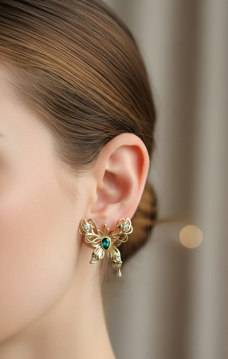 Orecchini - SSJewelry - Oro laminato di alta qualità per uso quotidiano - Gioielleria in Ticino