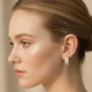 Orecchini - SSJewelry - Oro laminato di alta qualità per uso quotidiano - Gioielleria in Ticino