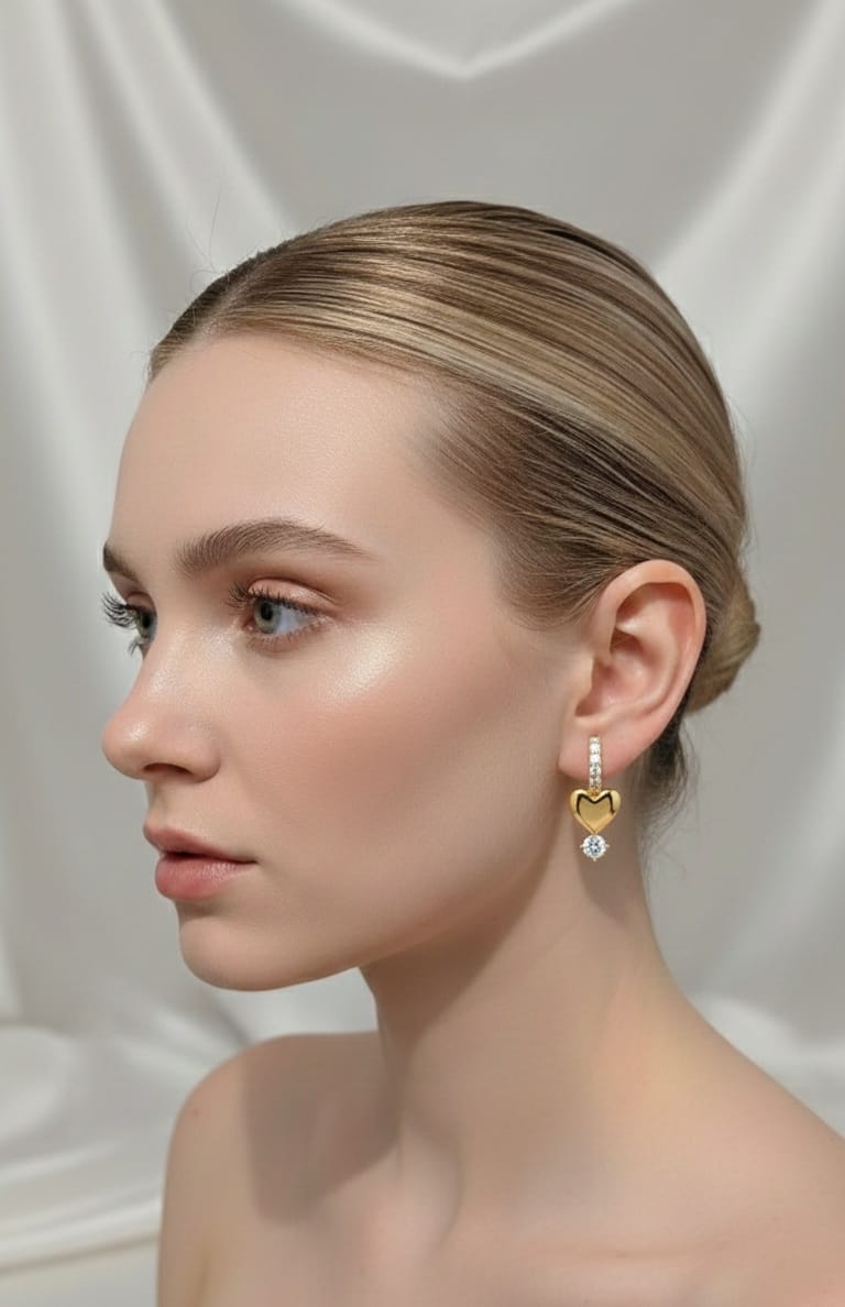 Orecchini - SSJewelry - Oro laminato di alta qualità per uso quotidiano - Gioielleria in Ticino