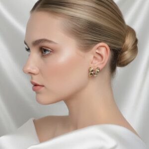 ​Orecchini - SSJewelry - Oro laminato di alta qualità per uso quotidiano - Gioielleria in Ticino