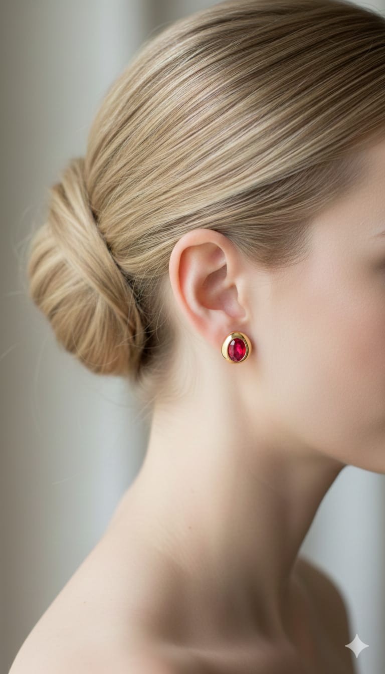 Orecchini - SSJewelry - Oro laminato di alta qualità per uso quotidiano - Gioielleria in Ticino