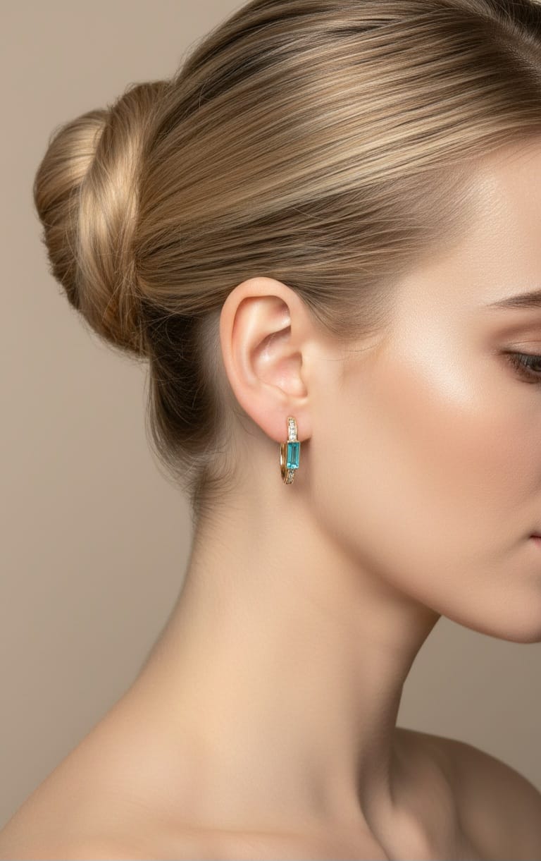 Orecchini - SSJewelry - Oro laminato di alta qualità per uso quotidiano - Gioielleria in Ticino