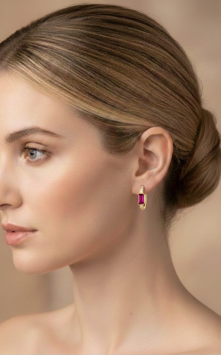 Orecchini - SSJewelry - Oro laminato di alta qualità per uso quotidiano - Gioielleria in Ticino