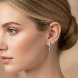 Orecchini - SSJewelry - Oro laminato di alta qualità per uso quotidiano - Gioielleria in Ticino