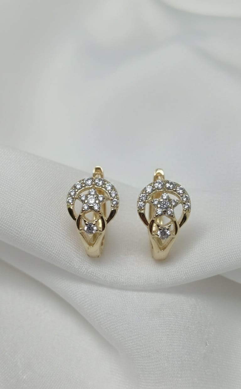 Orecchini - SSJewelry - Oro laminato di alta qualità per uso quotidiano - Gioielleria in Ticino