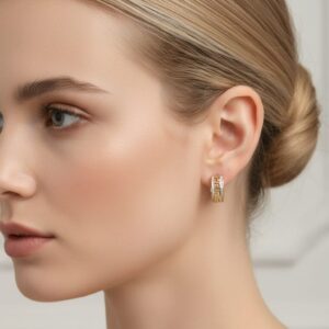 ​Orecchini - SSJewelry - Oro laminato di alta qualità per uso quotidiano - Gioielleria in Ticino