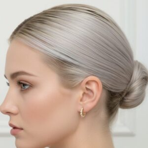 Orecchini - SSJewelry - Oro laminato di alta qualità per uso quotidiano - Gioielleria in Ticino