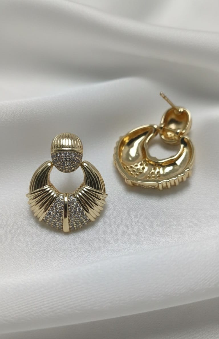 Orecchini - SSJewelry - Oro laminato di alta qualità per uso quotidiano - Gioielleria in Ticino