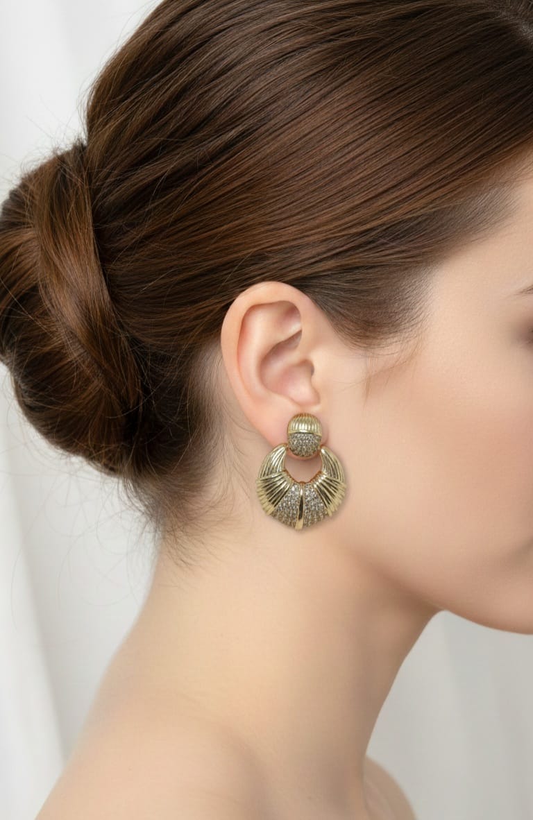 Orecchini - SSJewelry - Oro laminato di alta qualità per uso quotidiano - Gioielleria in Ticino