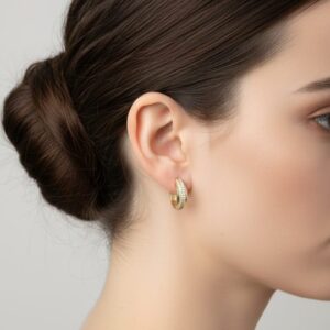 Orecchini - SSJewelry - Oro laminato di alta qualità per uso quotidiano - Gioielleria in Ticino