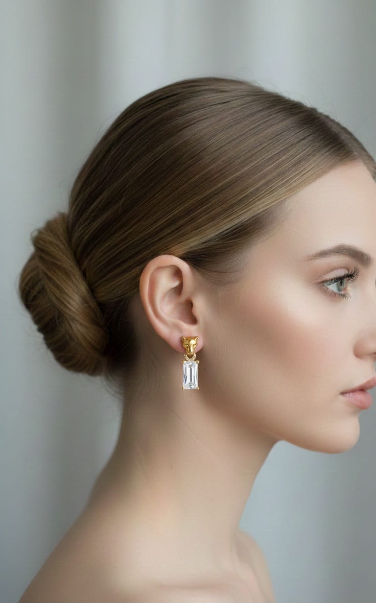 Orecchini - SSJewelry - Oro laminato di alta qualità per uso quotidiano - Gioielleria in Ticino