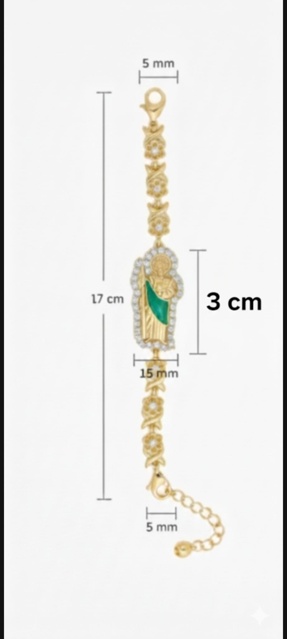 Bracciale - SSJewelry - Oro laminato di alta qualità per uso quotidiano - Gioielleria in Ticino