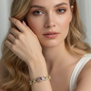 Bracciale - SSJewelry - Oro laminato di alta qualità per uso quotidiano - Gioielleria in Ticino