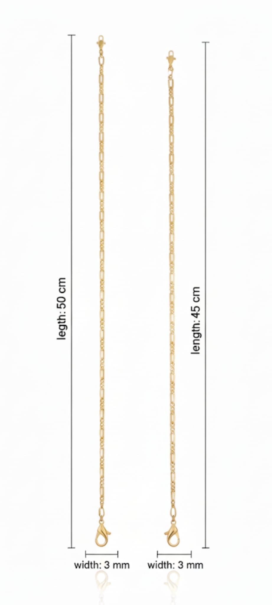 Collana - SSJewelry - Oro laminato di alta qualità per uso quotidiano - Gioielleria in Ticino