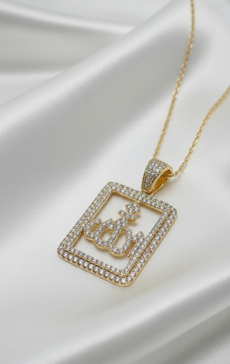 Ciondolo - SSJewelry - Oro Laminato di alta Qualità per uso quotidiano- Gioielleria in Ticino.