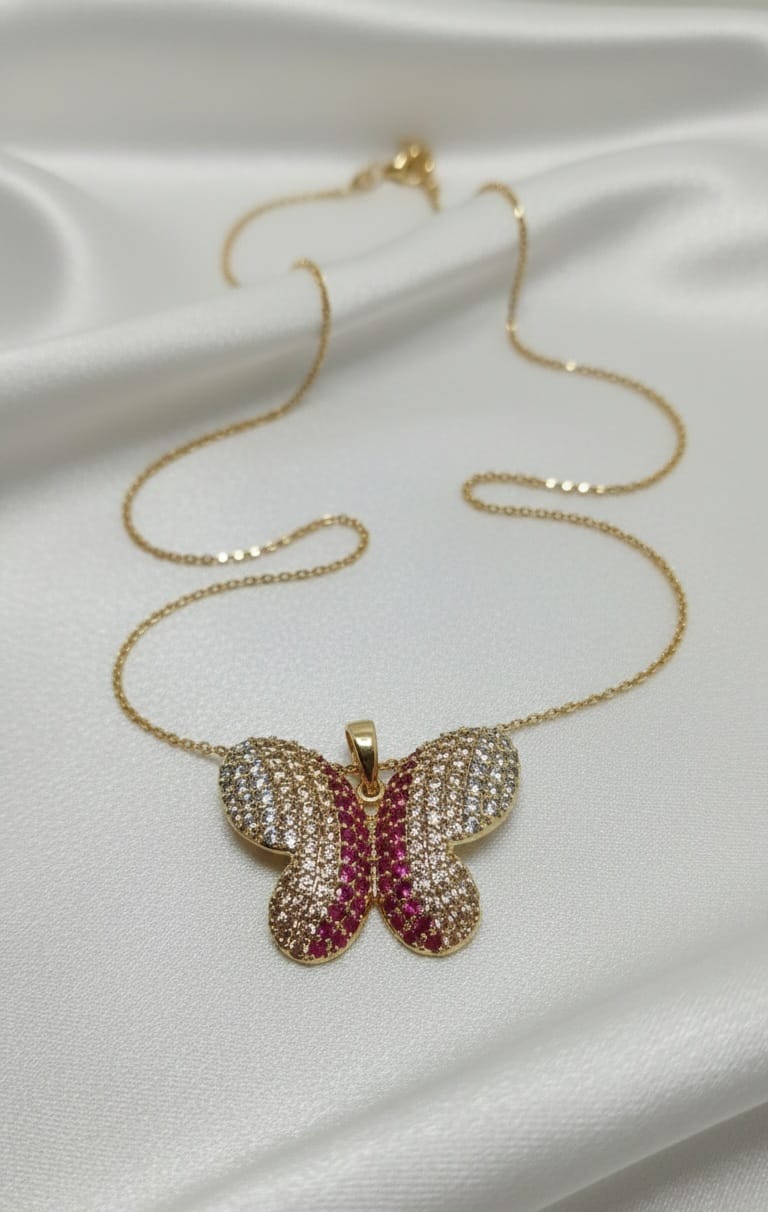 Ciondolo - SSJewelry - Oro Laminato di alta Qualità per uso quotidiano- Gioielleria in Ticino.