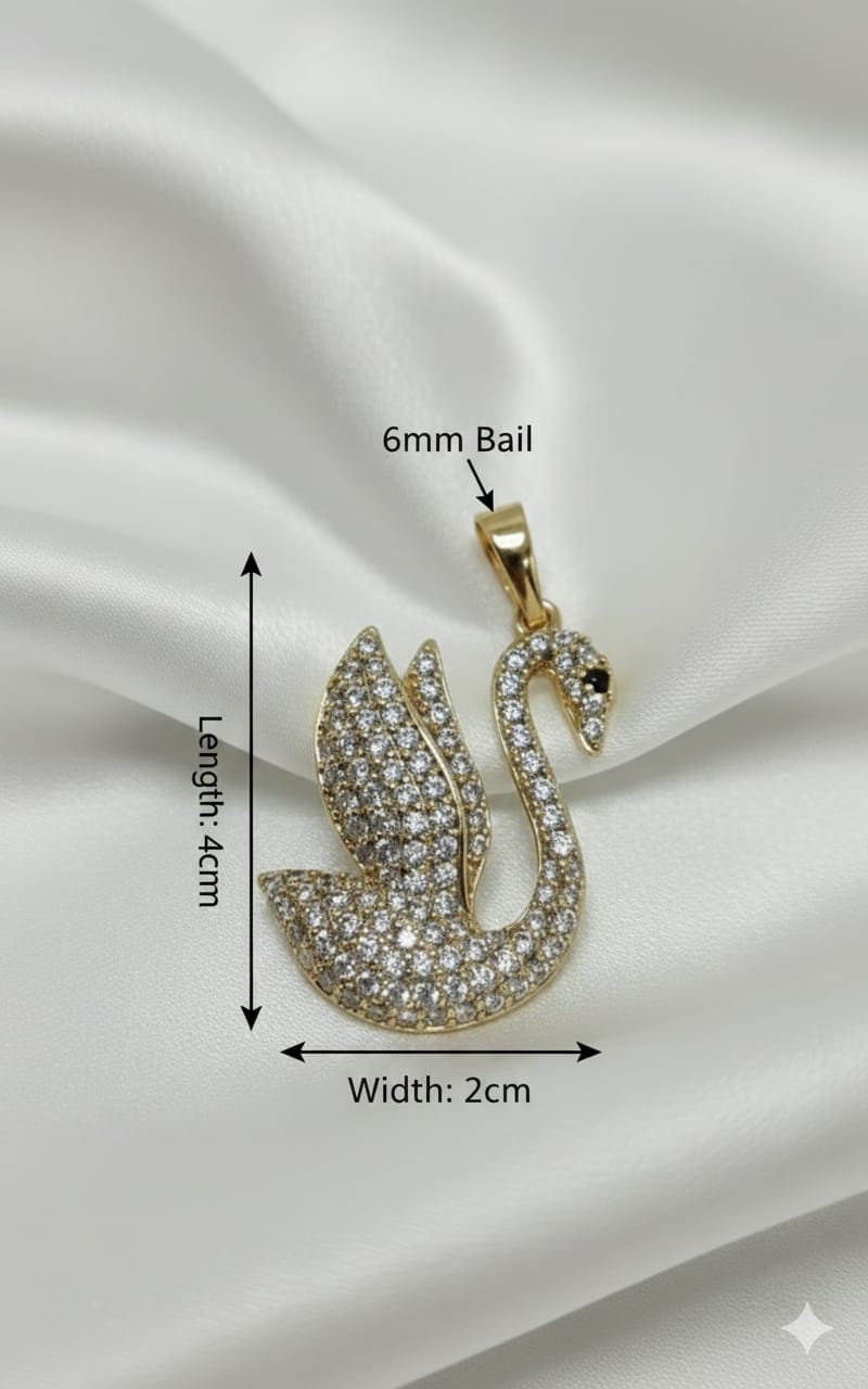 Ciondolo Cigno Reale - immagine 5