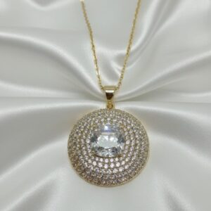 Ciondolo Bagliore- SSJewelry - Oro Laminato di alta Qualità per uso quotidiano- Gioielleria in Ticino.