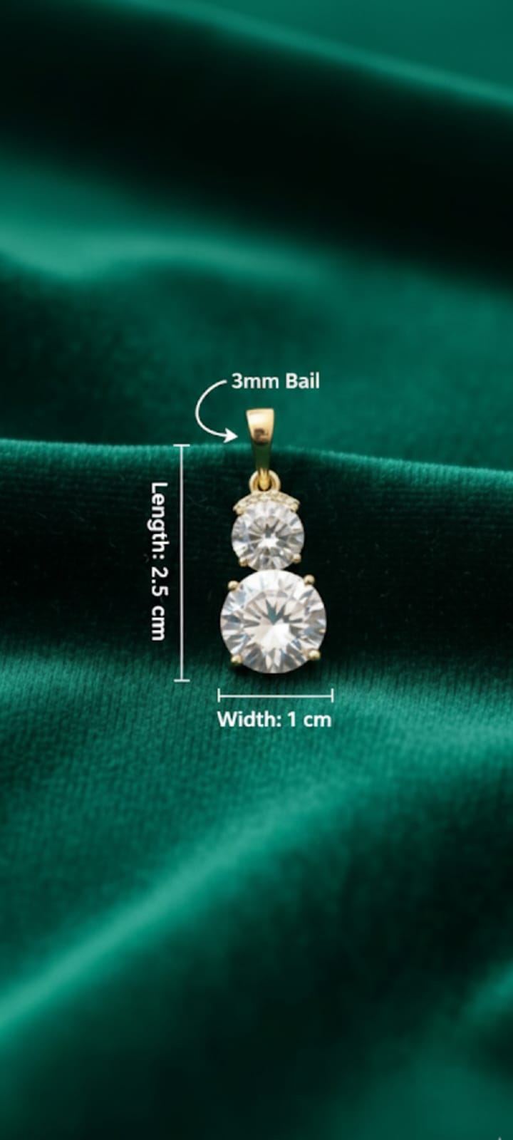 Ciondolo Doppia Pietra - immagine 3