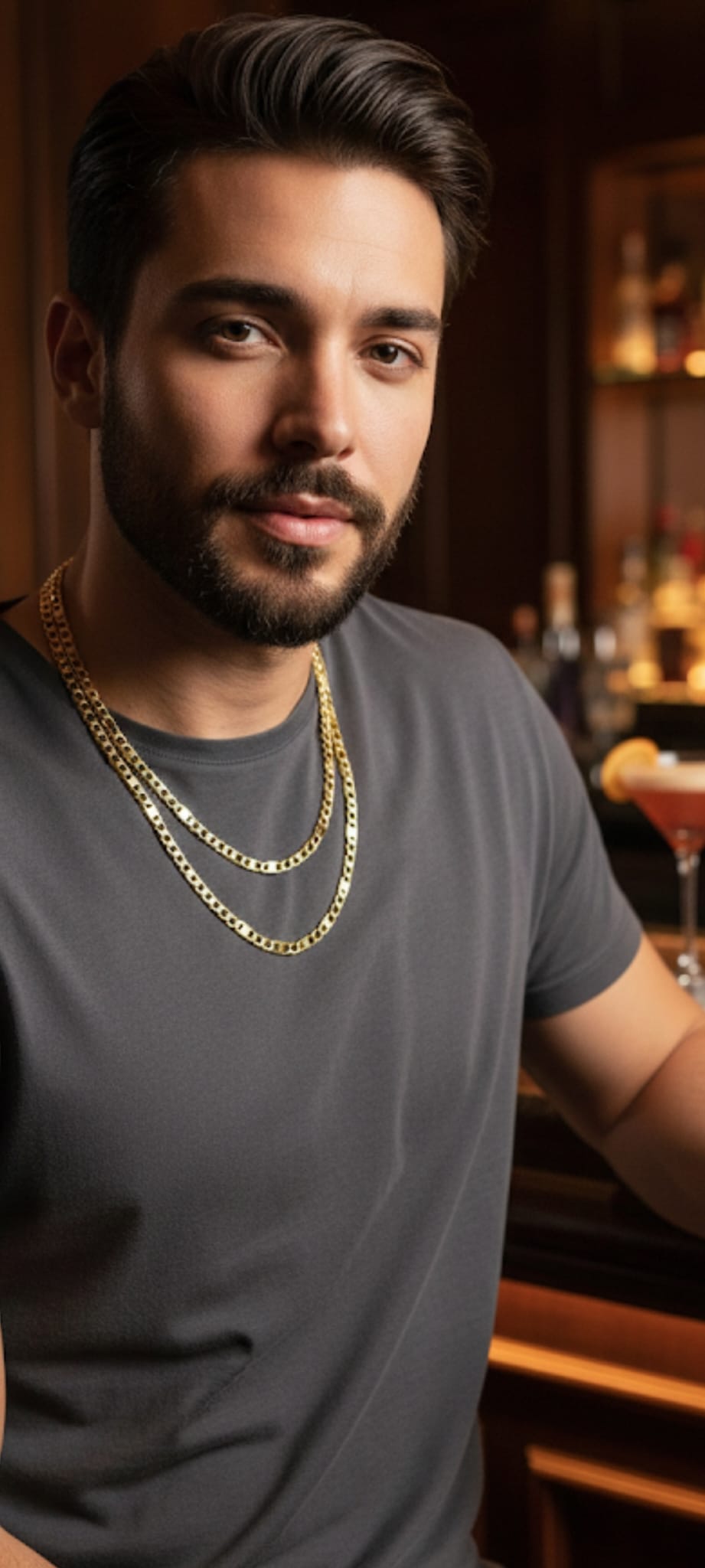 Collana Flat Mariner- SSJewelry - Oro laminato di alta qualità per uso quotidiano - Gioielleria in Ticino