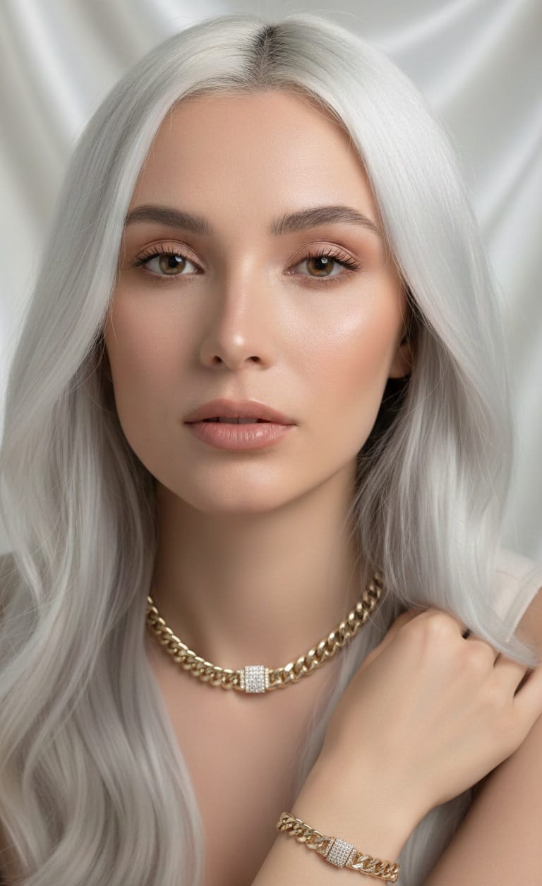 Collana Set Grumet- SSJewelry - Oro laminato di alta qualità per uso quotidiano - Gioielleria in Ticino