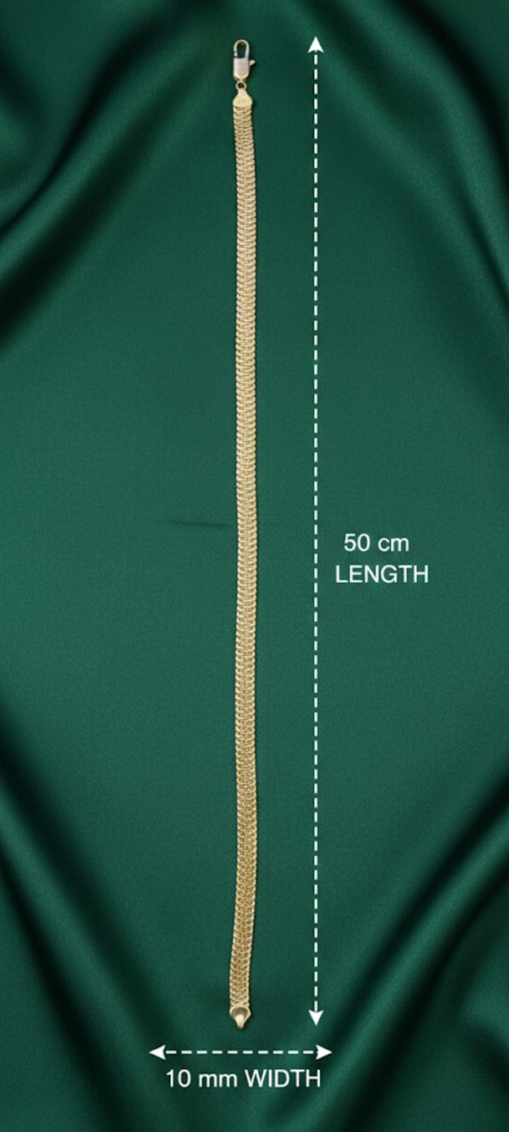 Collana Set Herringbone Royale- SSJewelry - Oro laminato di alta qualità per uso quotidiano - Gioielleria in Ticino