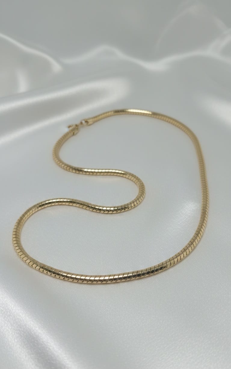 Collana Snake Royale- SSJewelry - Oro laminato di alta qualità per uso quotidiano - Gioielleria in Ticino