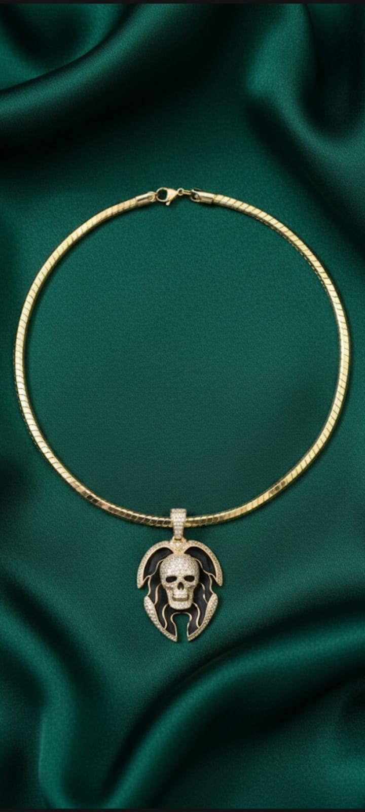 Collana Snake Royale- SSJewelry - Oro laminato di alta qualità per uso quotidiano - Gioielleria in Ticino