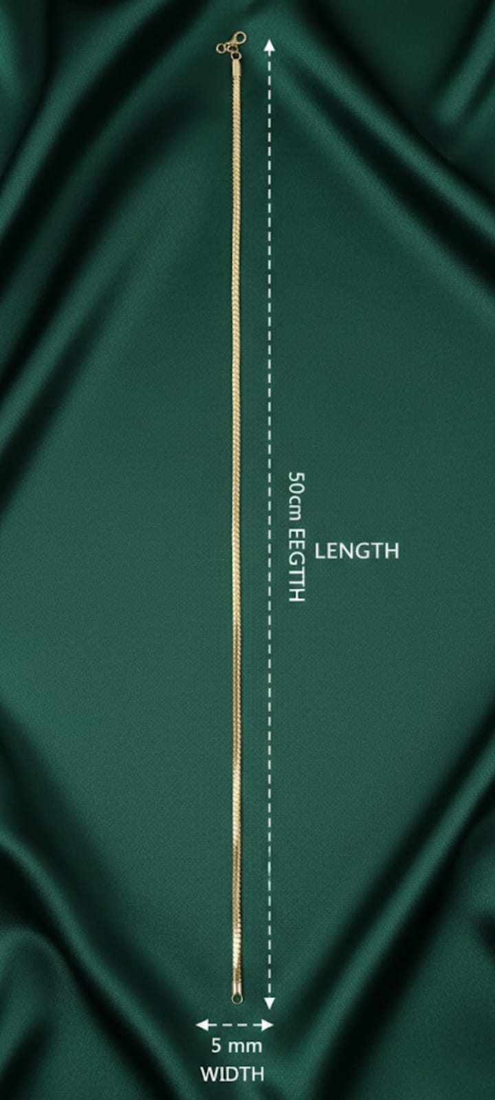 Collana Snake Royale- SSJewelry - Oro laminato di alta qualità per uso quotidiano - Gioielleria in Ticino