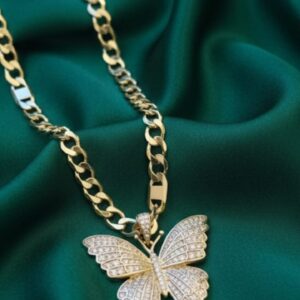 Ciondolo Ali di Luce- SSJewelry - Oro Laminato di alta Qualità per uso quotidiano- Gioielleria in Ticino.