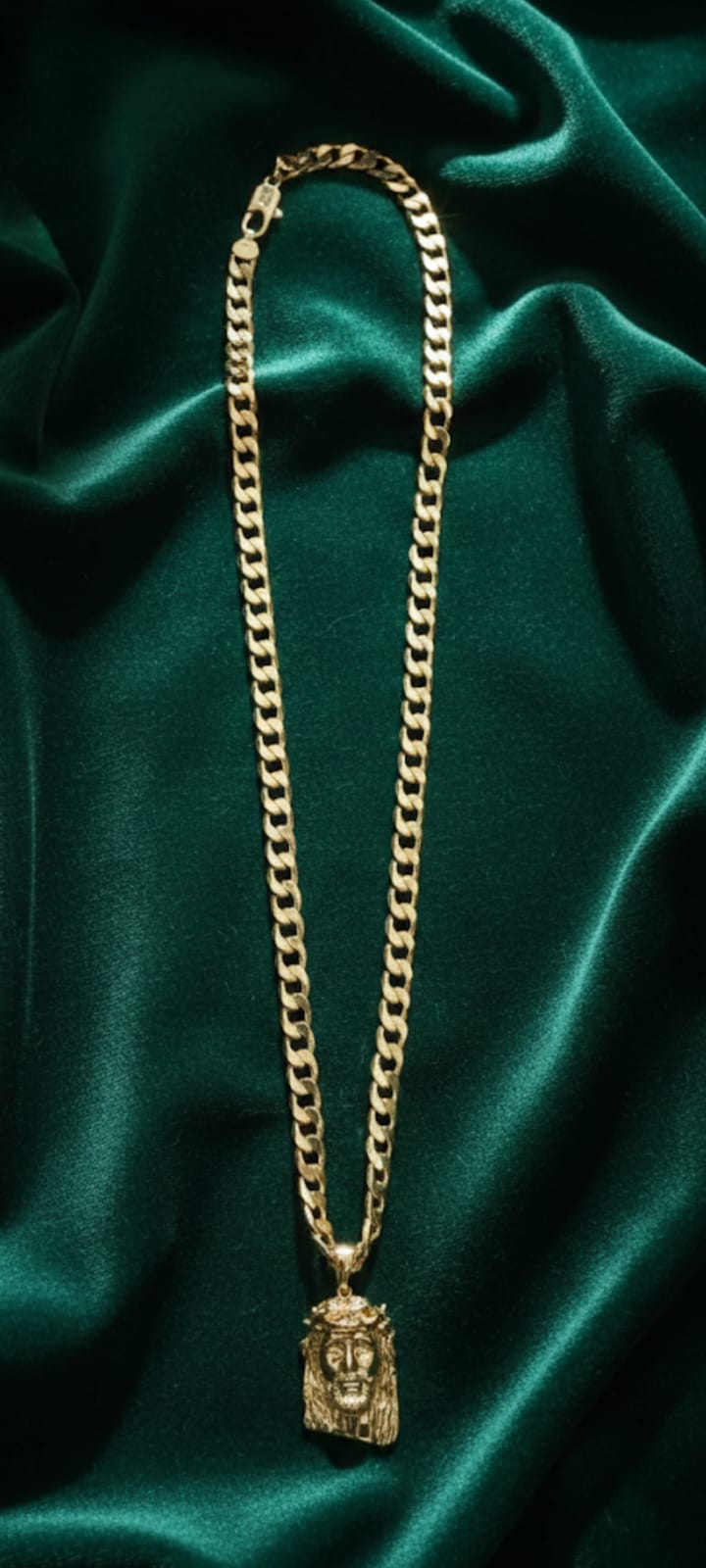 Collana Cuban Link Big- SSJewelry - Oro laminato di alta qualità per uso quotidiano - Gioielleria in Ticino