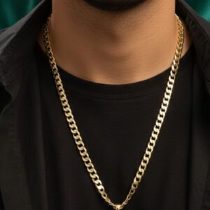 Collana Cuban Link Gross- SSJewelry - Oro laminato di alta qualità per uso quotidiano - Gioielleria in Ticino