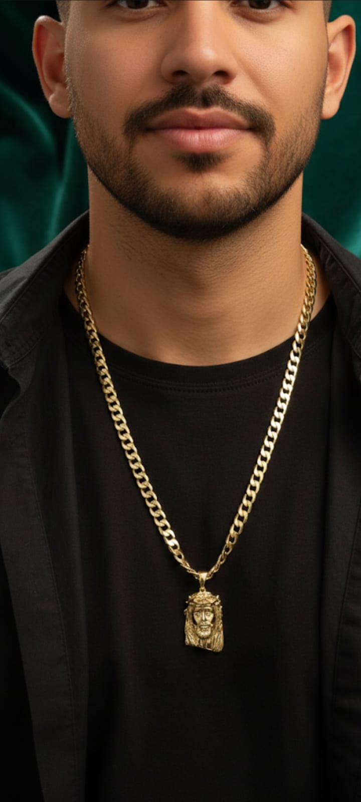 Collana Cuban Link Big- SSJewelry - Oro laminato di alta qualità per uso quotidiano - Gioielleria in Ticino