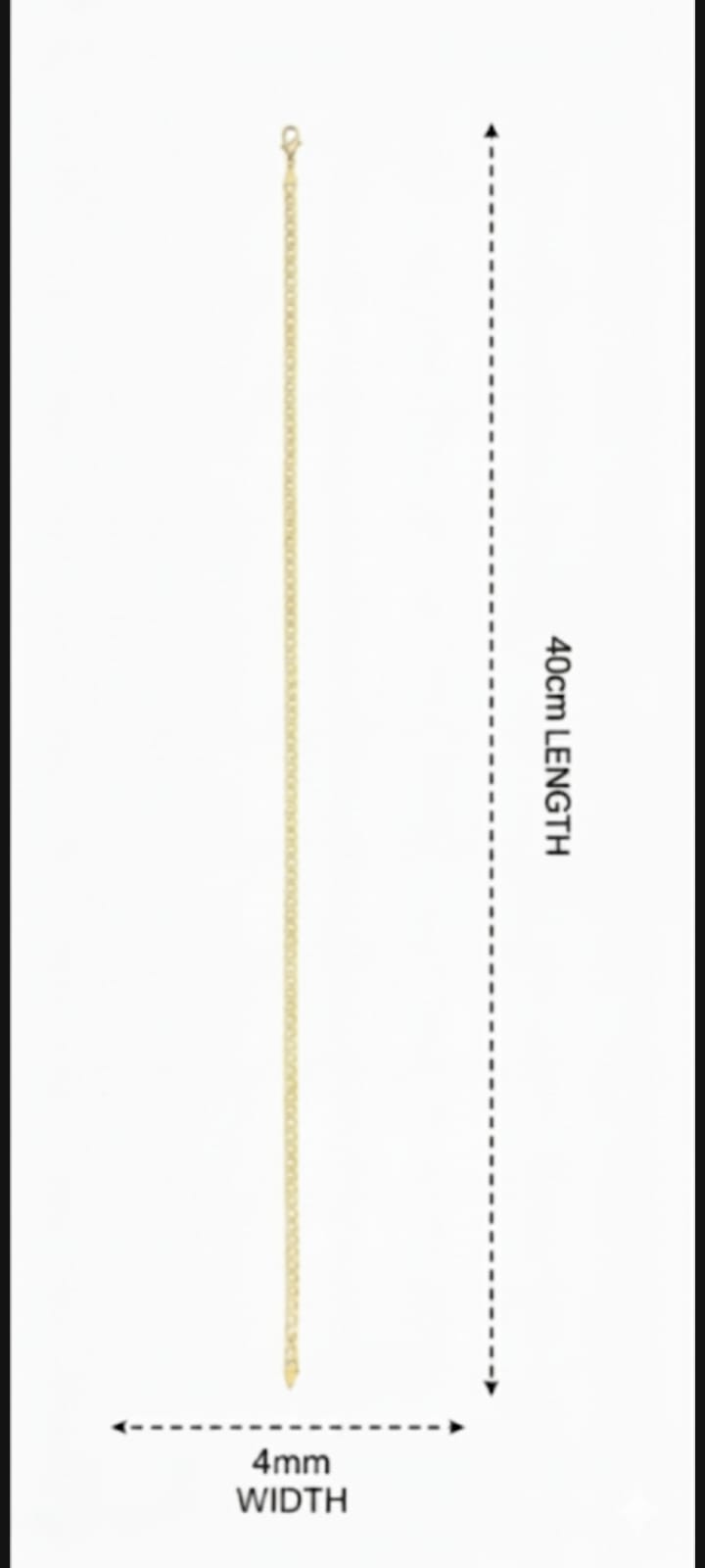 Collana Cuban Link Sottile- SSJewelry - Oro laminato di alta qualità per uso quotidiano - Gioielleria in Ticino