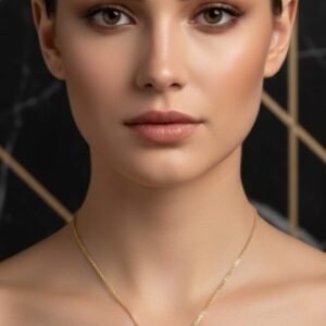 Ciondolo Cuore di luce- SSJewelry - Oro Laminato di alta Qualità per uso quotidiano- Gioielleria in Ticino.