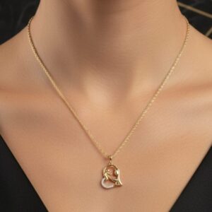 Ciondolo Amore Eterno- SSJewelry - Oro Laminato di alta Qualità per uso quotidiano- Gioielleria in Ticino.