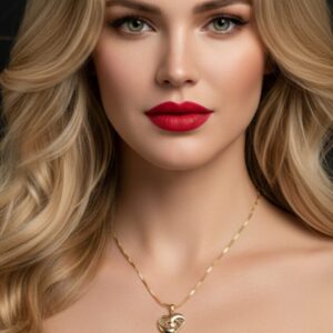Ciondolo Vortice d´Amore- SSJewelry - Oro Laminato di alta Qualità per uso quotidiano- Gioielleria in Ticino.