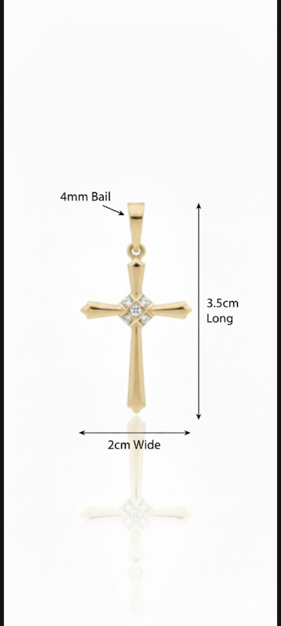 Ciondolo Luce Divina- SSJewelry - Oro Laminato di alta Qualità per uso quotidiano- Gioielleria in Ticino.