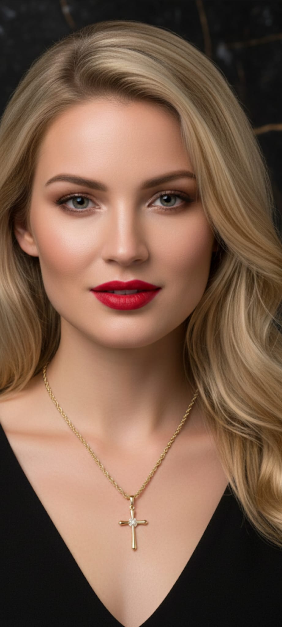 Ciondolo Luce Divina- SSJewelry - Oro Laminato di alta Qualità per uso quotidiano- Gioielleria in Ticino.