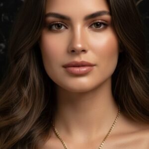 Ciondolo Cuore Splendente- SSJewelry - Oro Laminato di alta Qualità per uso quotidiano- Gioielleria in Ticino.