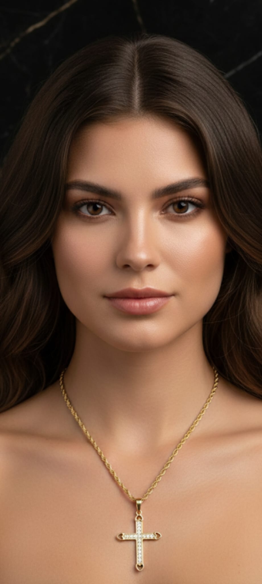 Ciondolo Cuori Sacri- SSJewelry - Oro Laminato di alta Qualità per uso quotidiano- Gioielleria in Ticino.