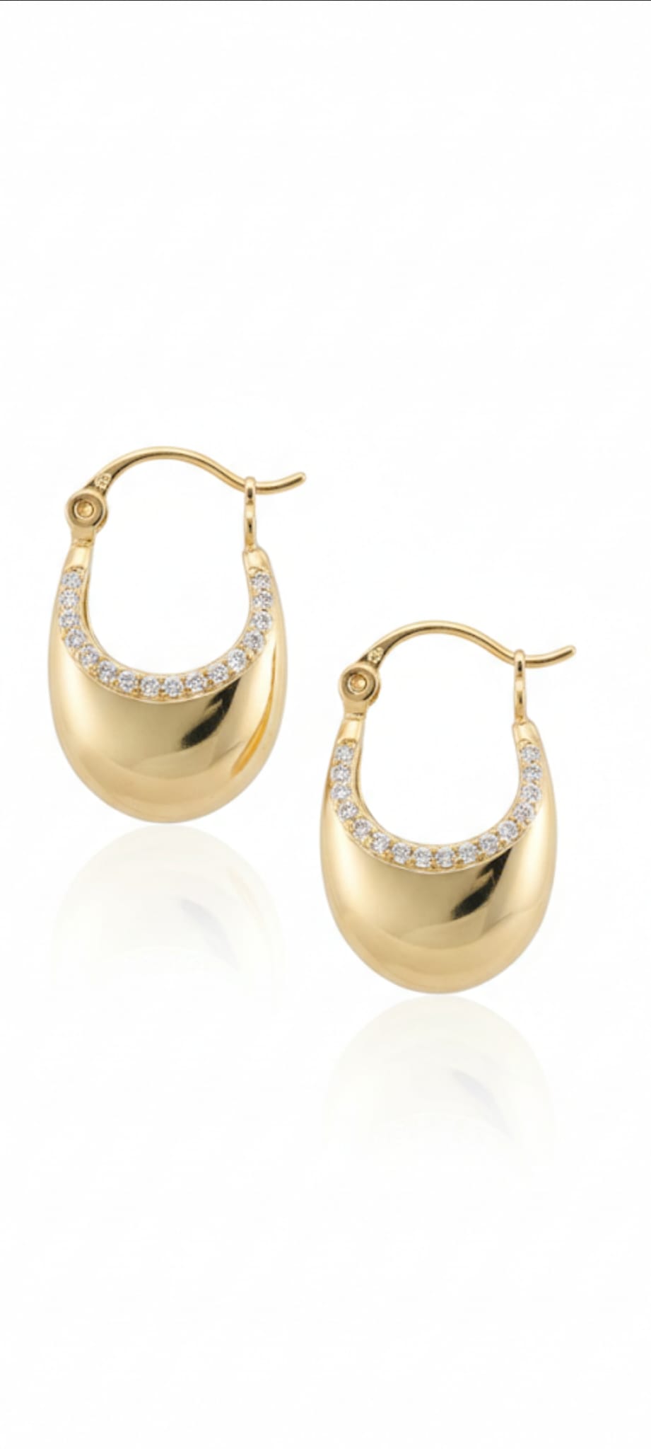 Orecchini Goccia di Luce- SSJewelry - Oro laminato di alta qualità per uso quotidiano - Gioielleria in Ticino