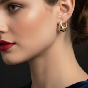 Orecchini Goccia di Luce- SSJewelry - Oro laminato di alta qualità per uso quotidiano - Gioielleria in Ticino