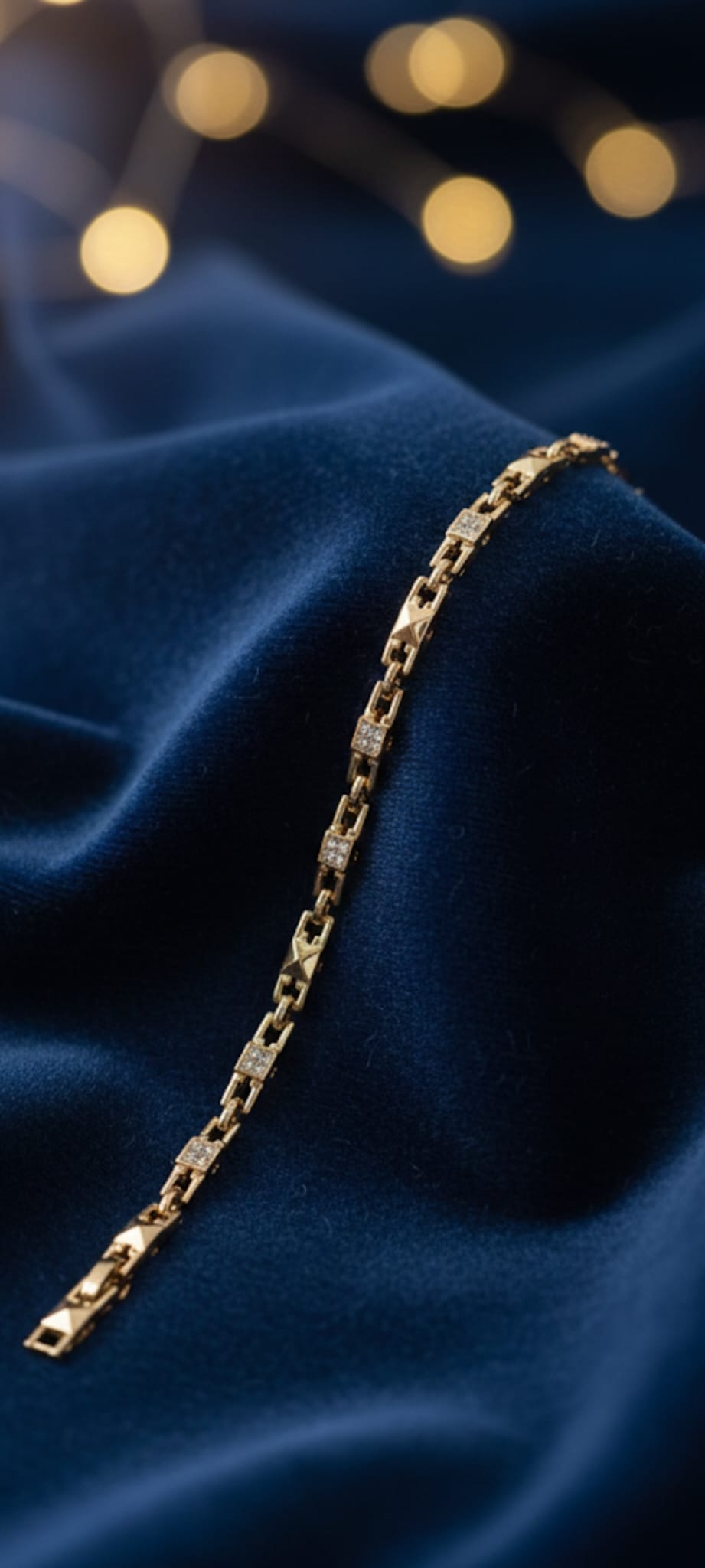 Bracciale Geometric Luxe- SSJewelry - Oro laminato di alta qualità per uso quotidiano - Gioielleria in Ticino