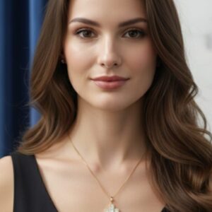 Ciondolo Croce Quadrata- SSJewelry - Oro Laminato di alta Qualità per uso quotidiano- Gioielleria in Ticino.