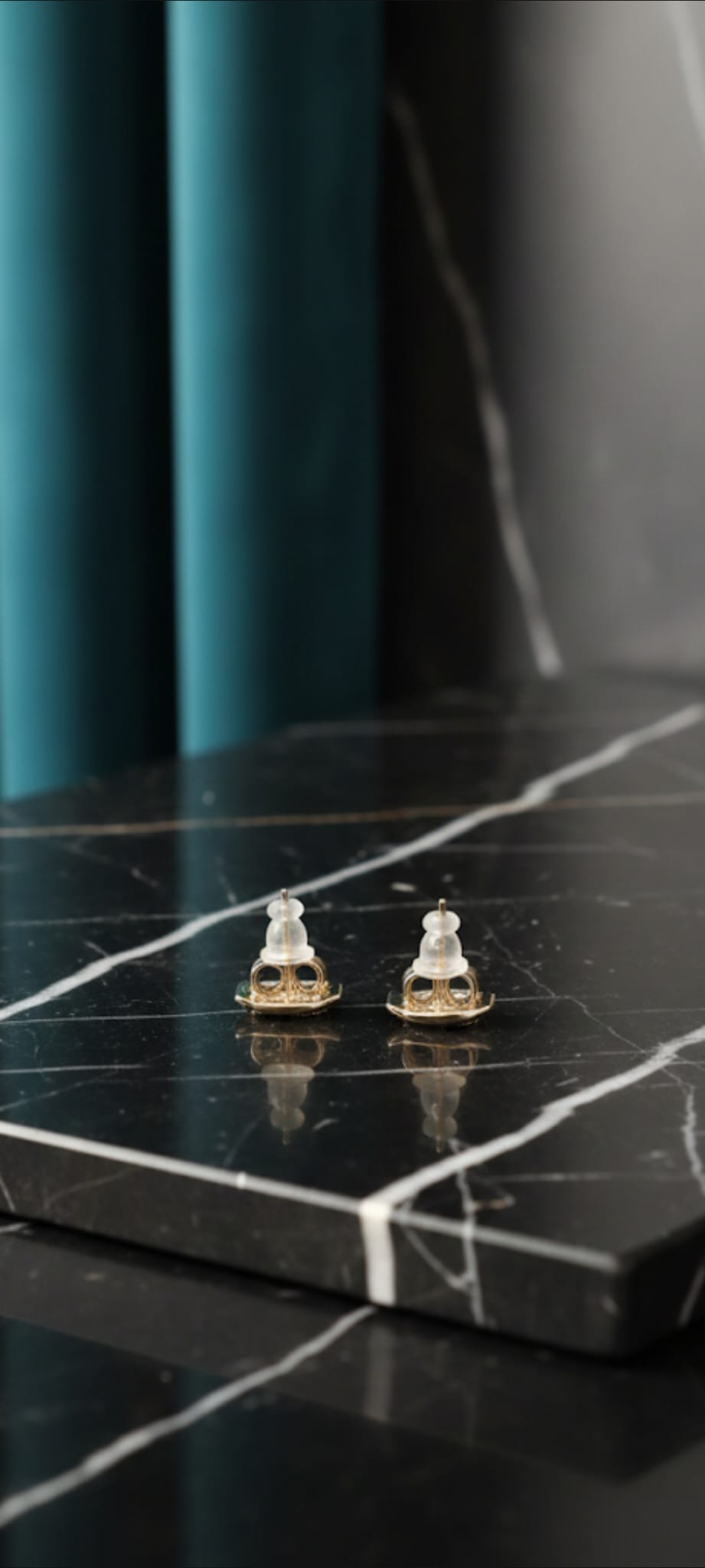 Orecchini Quadrifoglio di Luce- SSJewelry - Oro laminato di alta qualità per uso quotidiano - Gioielleria in Ticino