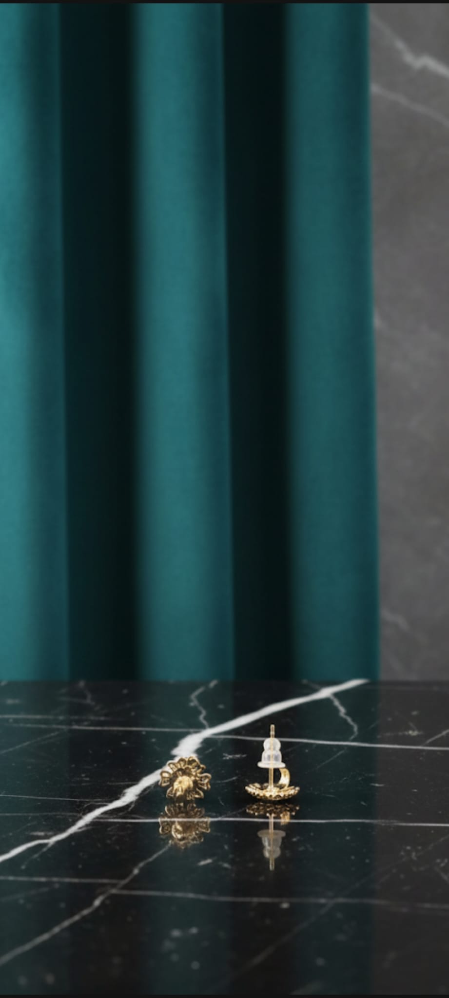 Orecchini a Lobo Fiore Radioso- SSJewelry - Oro laminato di alta qualità per uso quotidiano - Gioielleria in Ticino