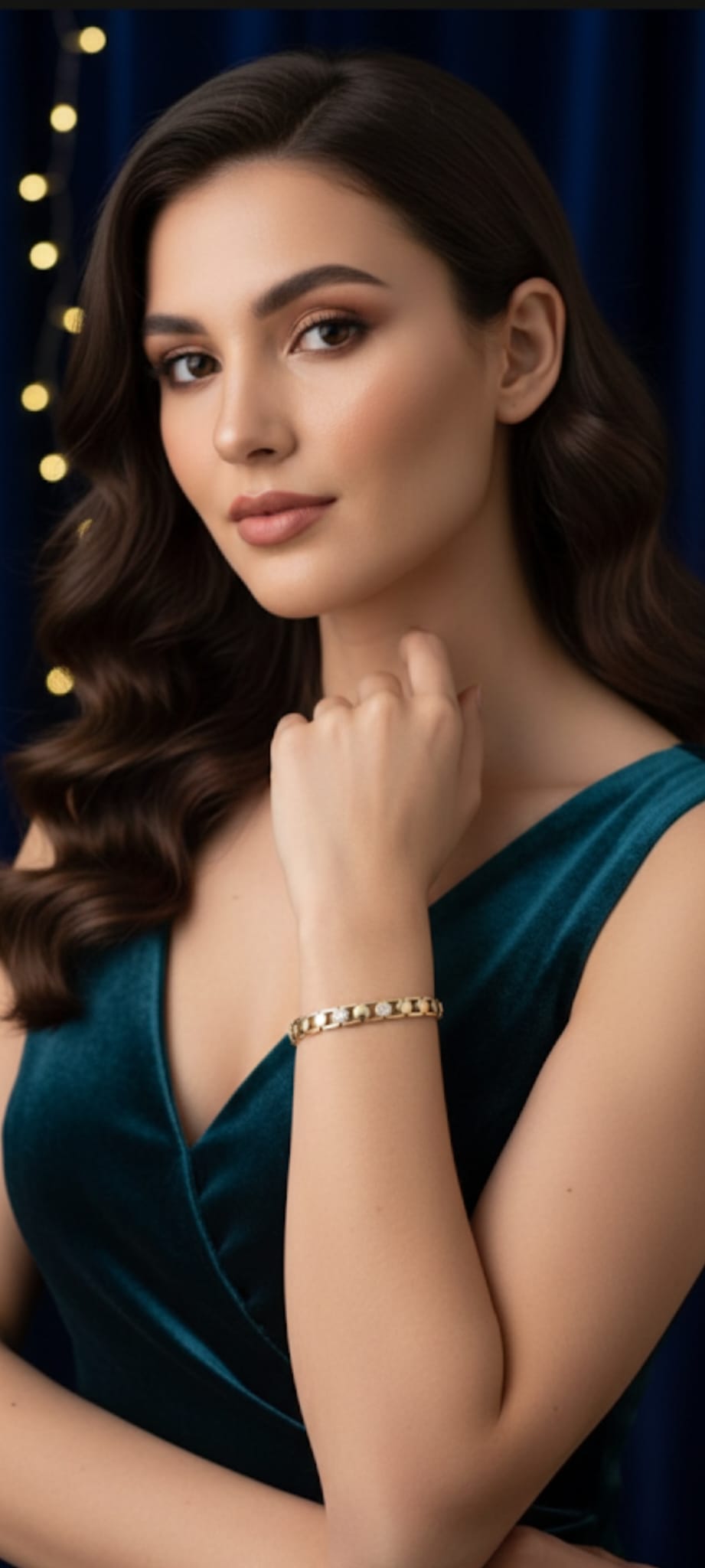 Bracciale Sfera di Luce- SSJewelry - Oro laminato di alta qualità per uso quotidiano - Gioielleria in Ticino