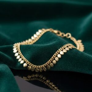 Bracciale Fogliame Dorato- SSJewelry - Oro laminato di alta qualità per uso quotidiano - Gioielleria in Ticino